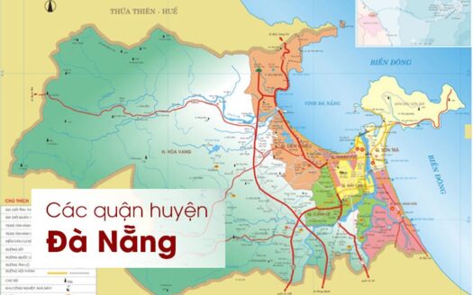 Đà Nẵng được chia thành 8 quận và 1 huyện