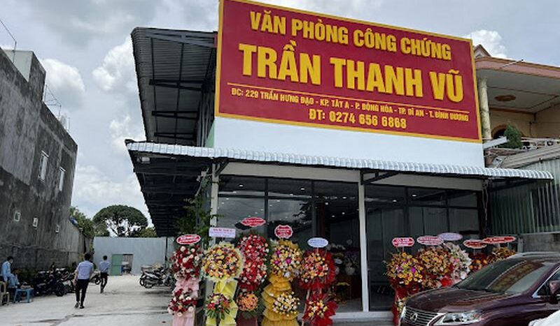 Văn phòng công chứng Trần Thanh Vũ