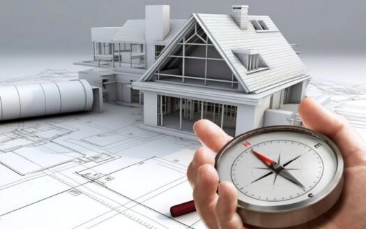 Cách xác định hướng nhà chính xác cho người mua bất động sản